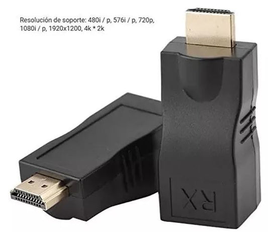 Extender HDMI Rj45 Hasta 30 Mts