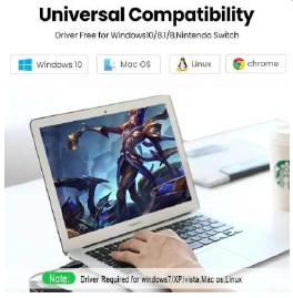 HUB 4 en 1 USB / LAN Ethernet