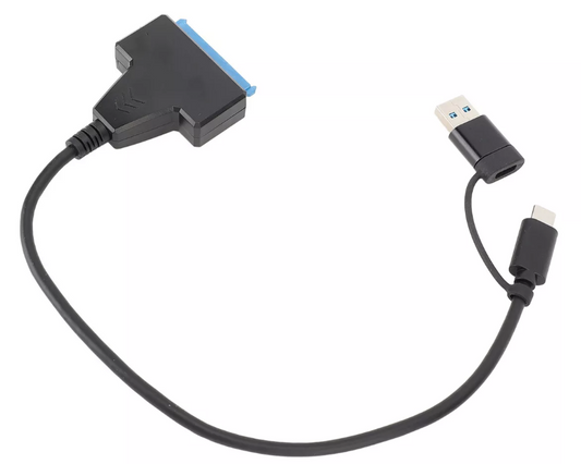 Adaptador SATA 2 en 1 USB - TYPE C