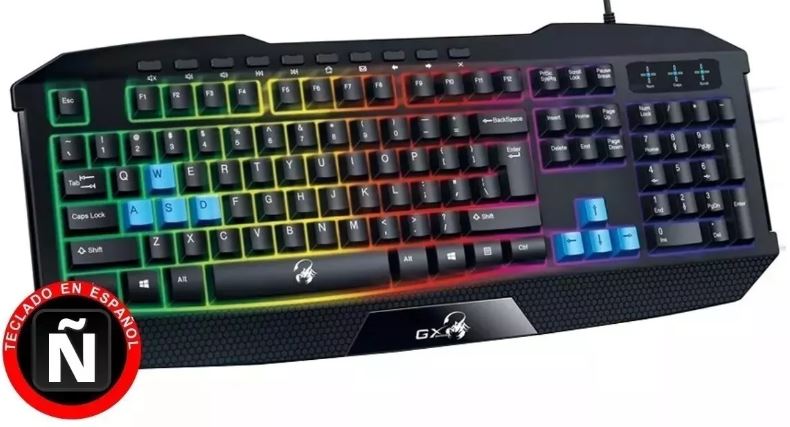 Teclado Gamer RGB Scorpion Genius K-215