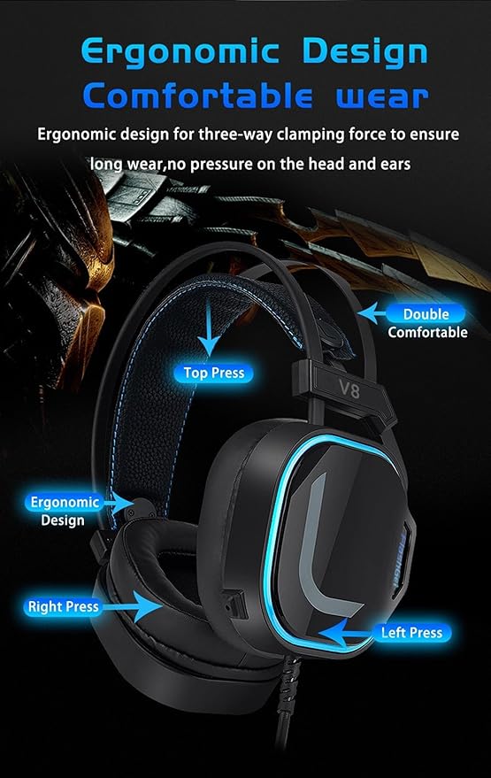 Auriculares FLASHGET V8