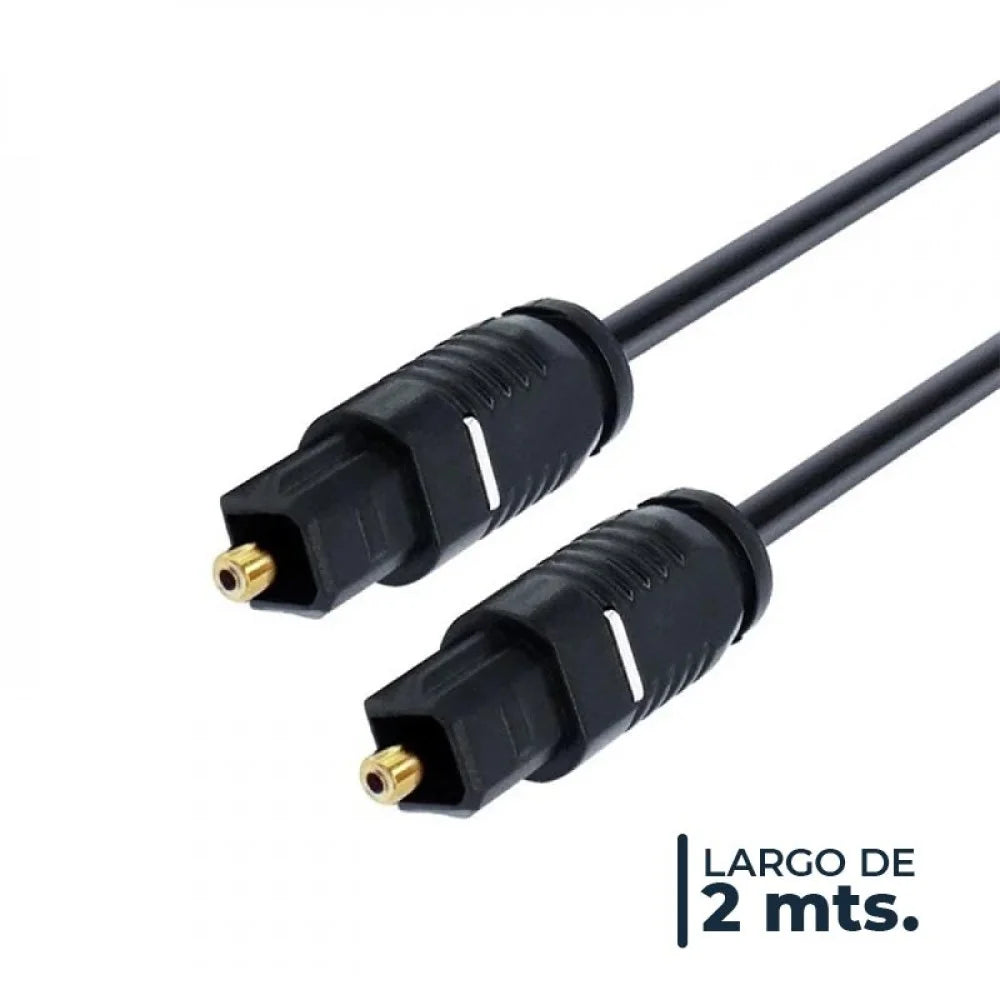 Cable audio optico negro 1.5M
