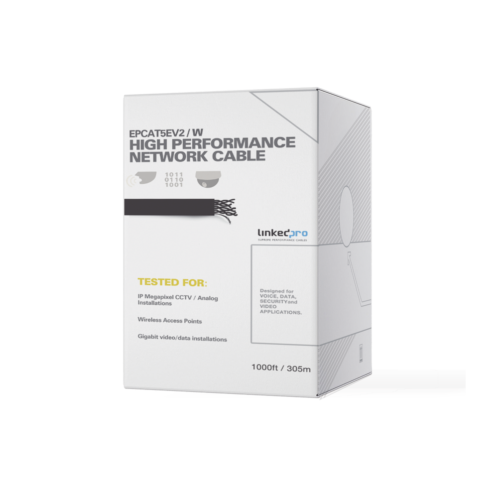 Cable de 305 m (1000 ft) Cat5e