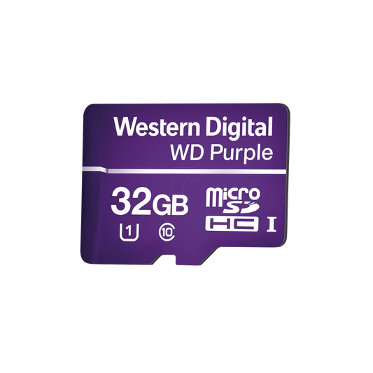 Memoria microSD de 32GB PURPLE