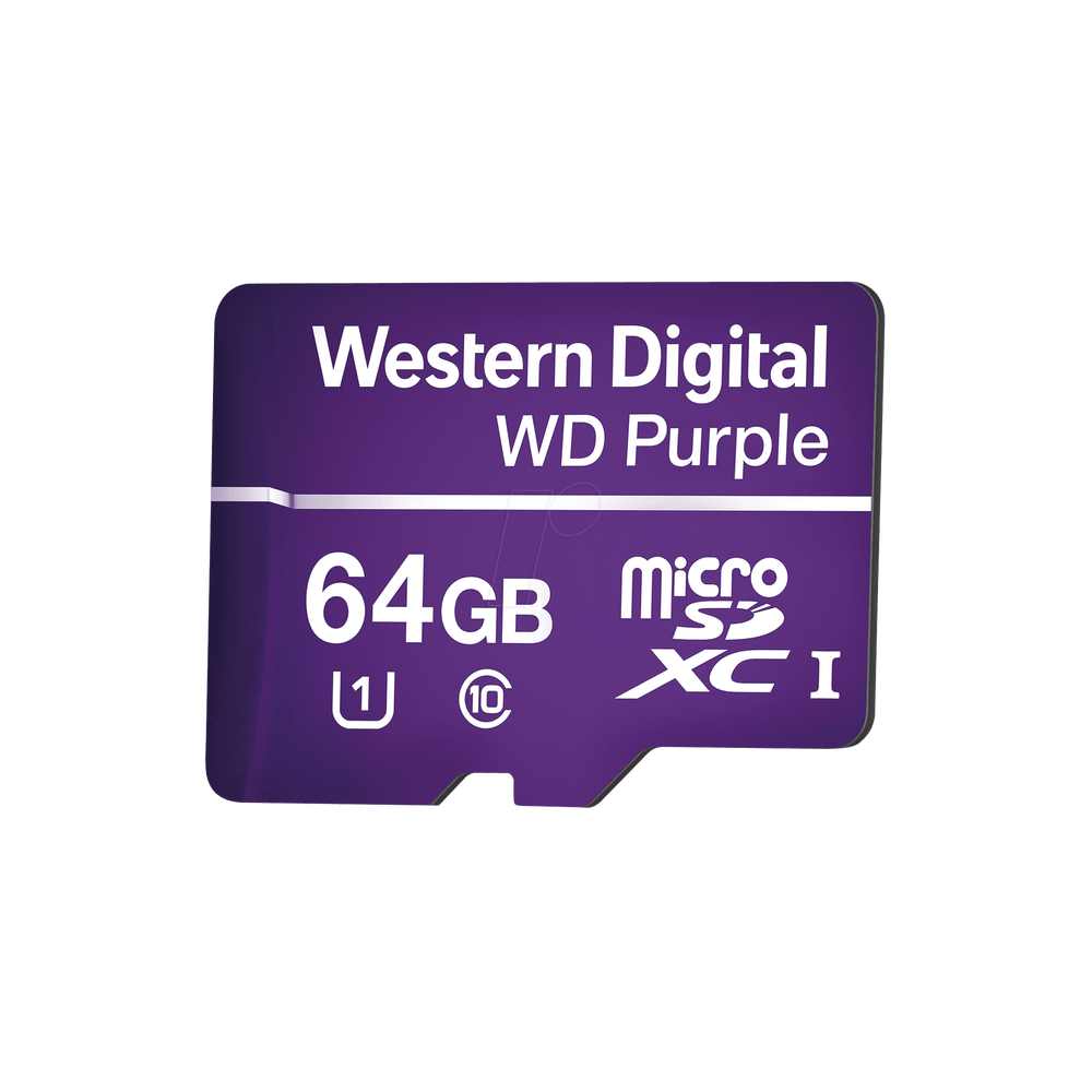 Memoria microSD de 64GB PURPLE