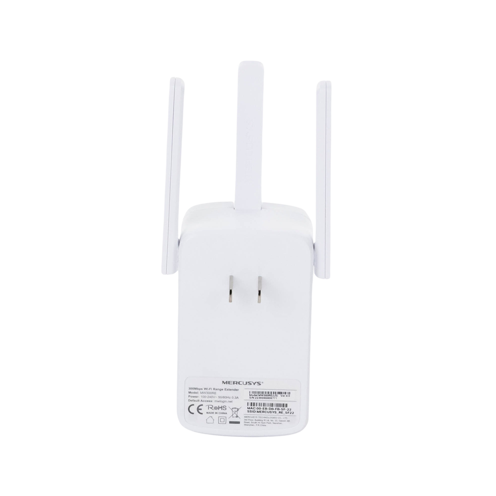 Repetidor MERCUSYS / Extensor de Cobertura WiFi N