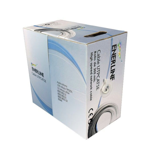 Cable UTP CAT 6 uso interior  Caja 305 Mts ENERLINE