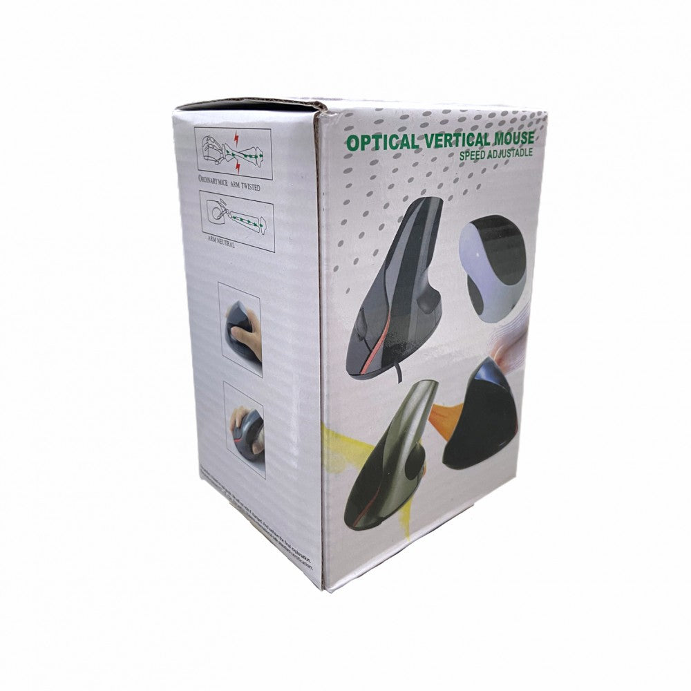 Mouse Ergonomico Para Computador Alámbrico WM336A