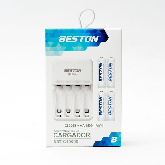Cargador Beston AA/AAA