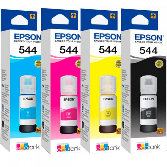Tinta para impresora  544 compatible con  EPSON