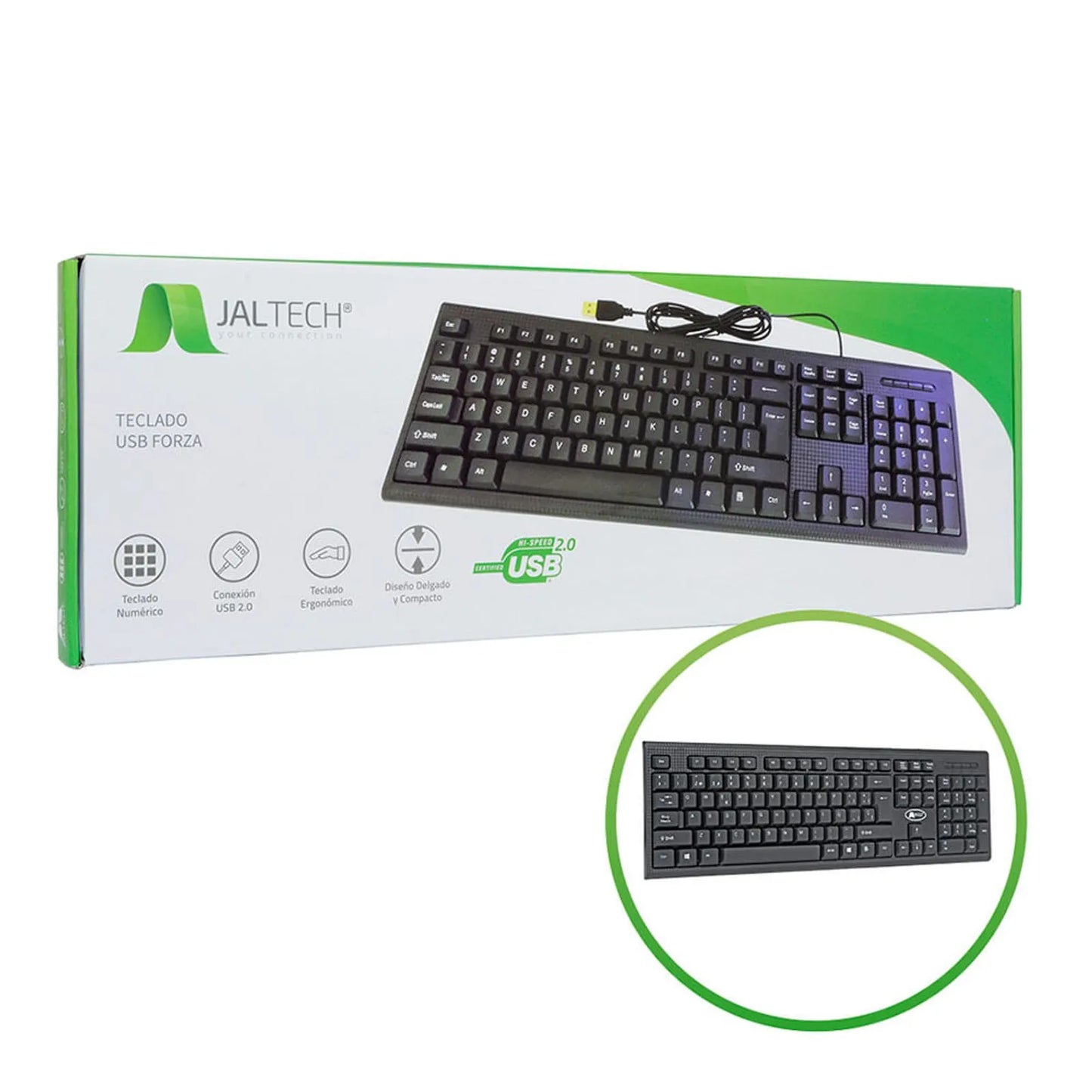 Teclado USB Forza