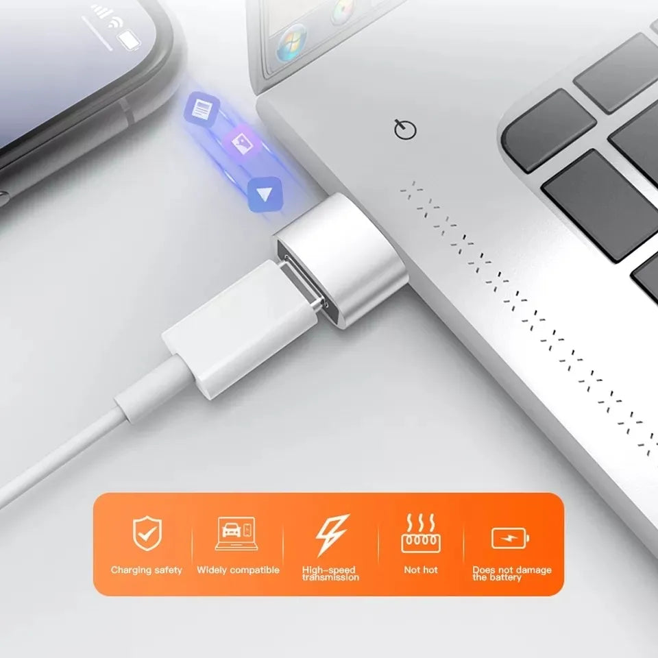 Adaptador OTG TYPE C - USB
