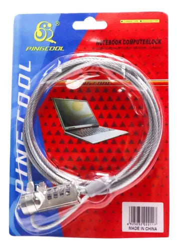 Cable guaya de seguridad con clave