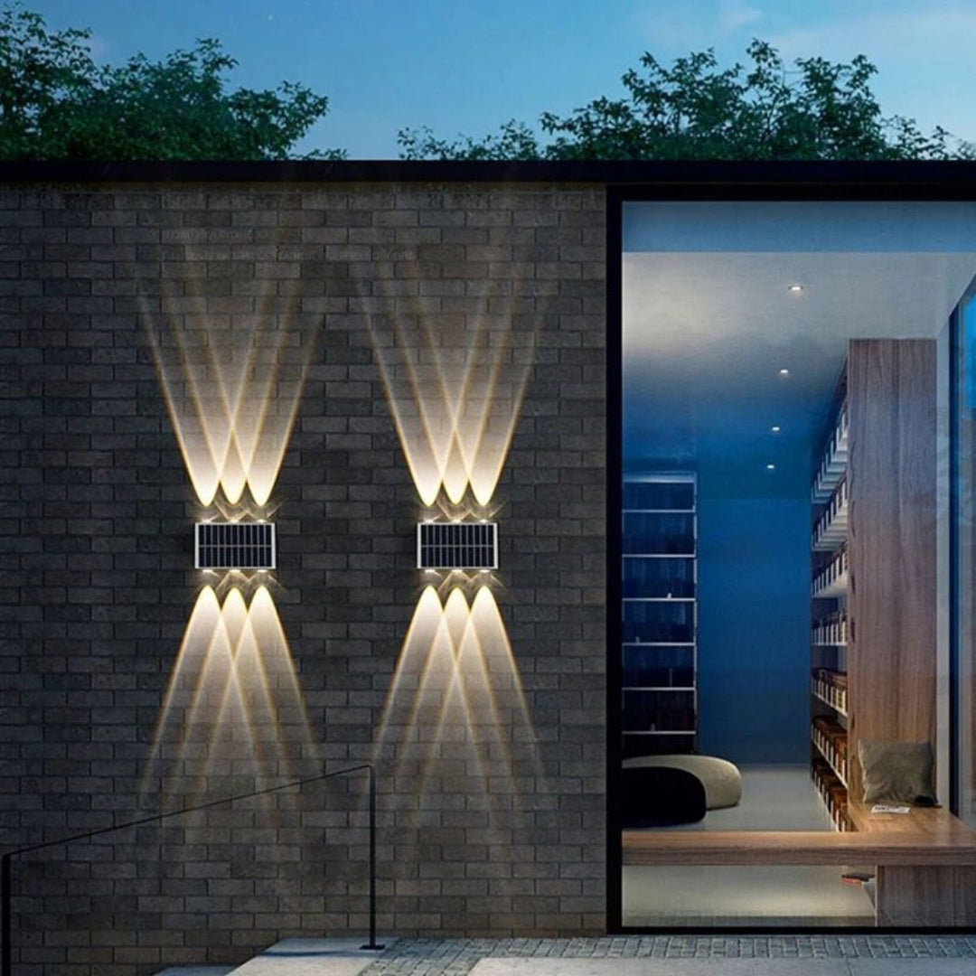 Lampara Led Recargable Con Panel Solar SL06RGB B2B
