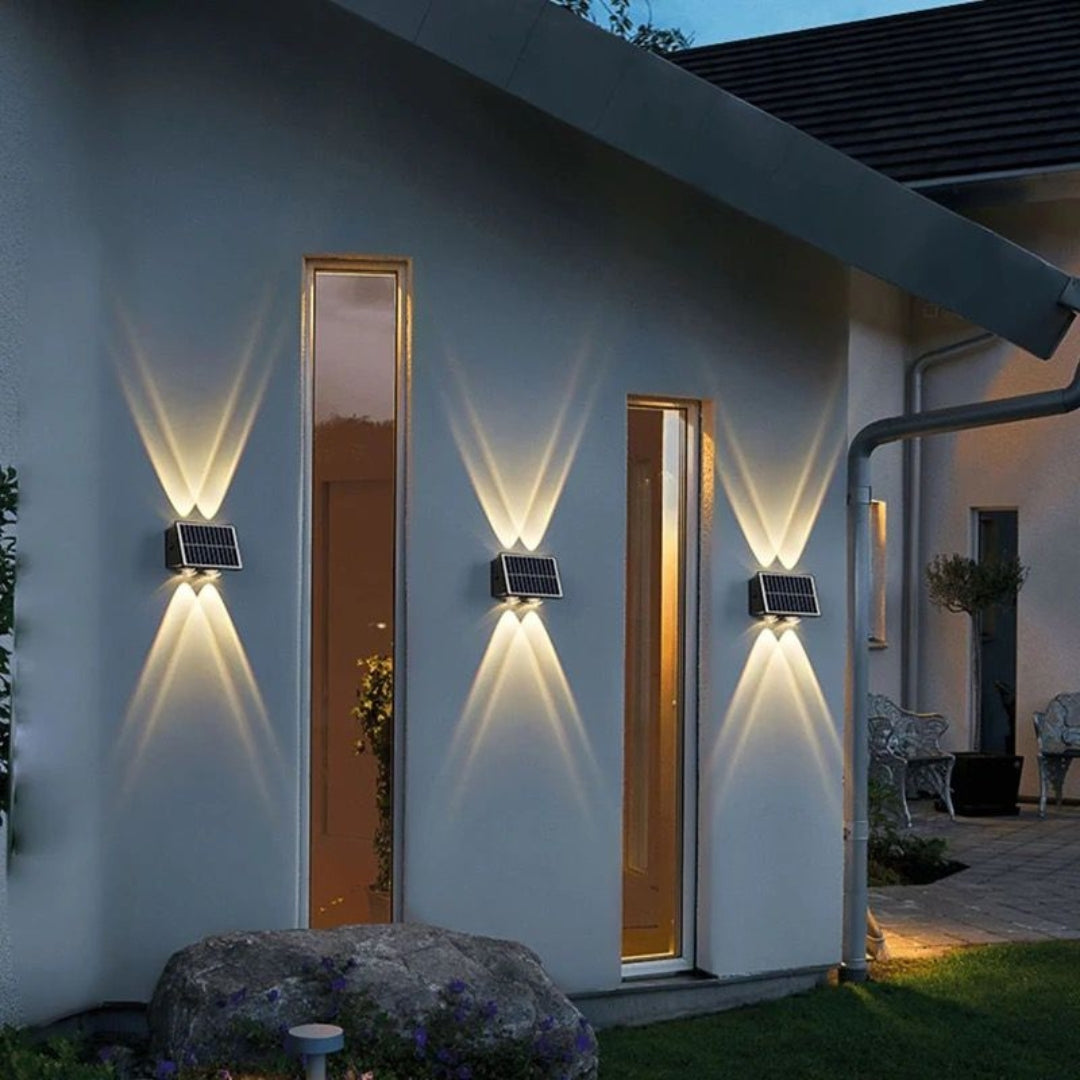 Lampara Led Recargable Con Panel Solar SL06RGB B2B