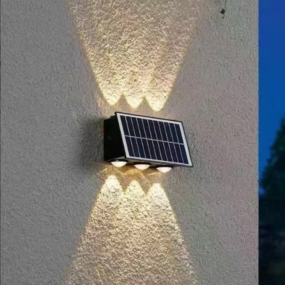 Lampara Led Recargable Con Panel Solar SL06RGB B2B